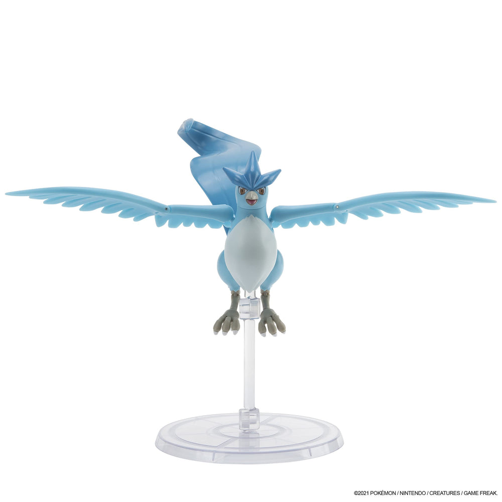 Pokemon Articuno super-articulated figure front view for dynamic posing.