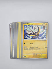 Pokémon assorted 50-card bundle spread shows card variety for trades.