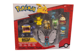 pokémon battle figure 8 pack pikachu figure for pretend battles and display