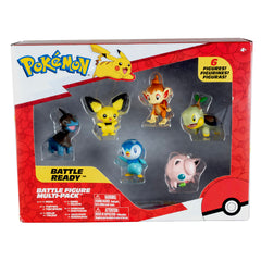 Pokemon Battle Figure Set packaging image showing the six-piece collection