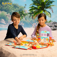 Pokémon Carry Case rock wall for beach gym battles