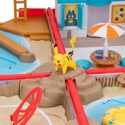 Pokémon Carry Case tidal wave pool for splashy aquatic adventures with friends