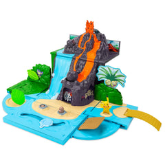 Pokémon Carry N Go Volcano Playset with Squirtle for travel-ready fun.