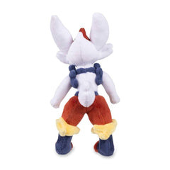 Cinderace plush shown on a desk for easy display setup
