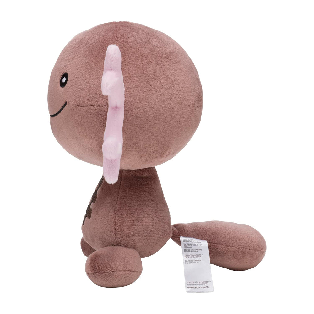 Pokémon Center Paldea Wooper plush with soft fabric and durable stitching