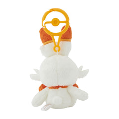 Pokemon Center Scorbunny plush compact size, ideal for travel.