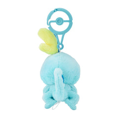Compact Sobble plush shown with dimensions, ideal for travel