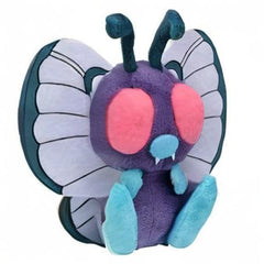 Butterfree Plush on desk for charming display, Pokémon Center.