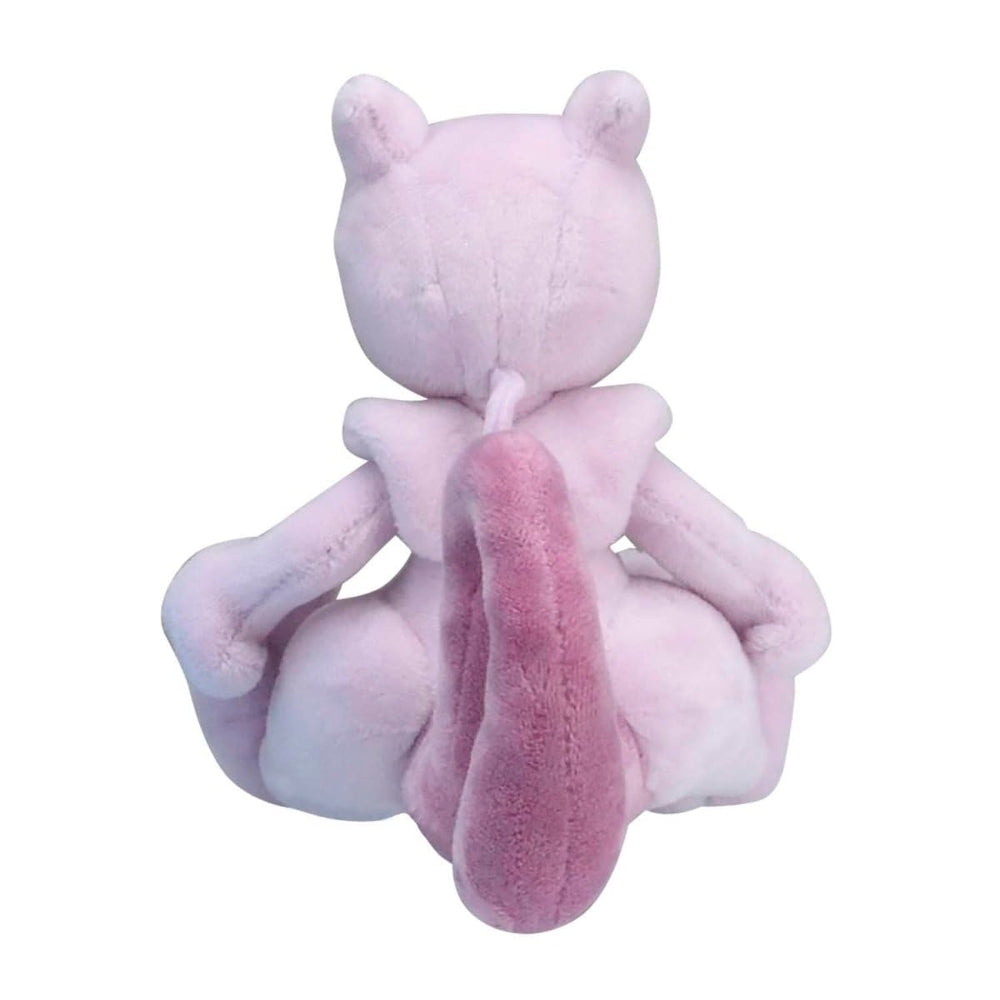 Pokemon Center Mewtwo Plush, side view, great for collectibles and cozy play