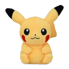 Pokémon Center Sitting Cuties Pikachu plush, 6-inch Gen 1, cozy desk companion