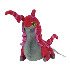Pokemon Center Sitting Cuties Scolipede plush front view, a cute, collectible display piece for fans.
