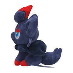 Pokemon Center Zorua plush back view, charming addition to any collection.