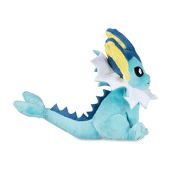 Pokémon Center Vaporeon Sitting Cuties Plush angled shot highlighting soft materials