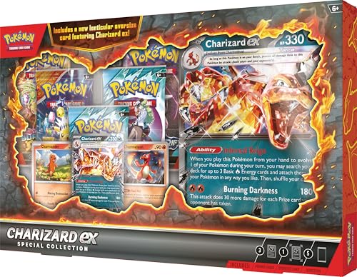 Charmander foil card included to complement Charizard ex promo set.