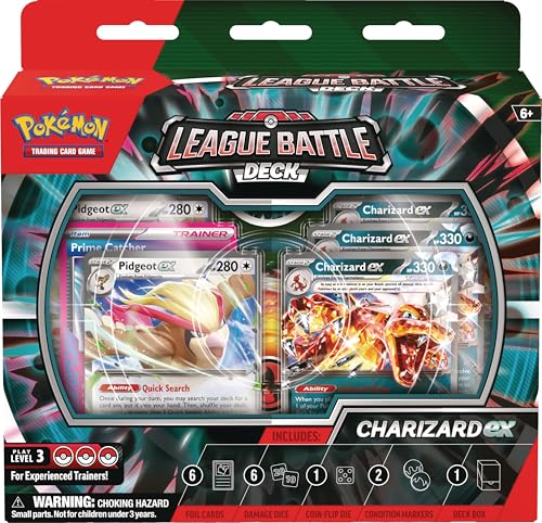 Pokemon Charizard ex League Battle Deck 60-card deck ready to play