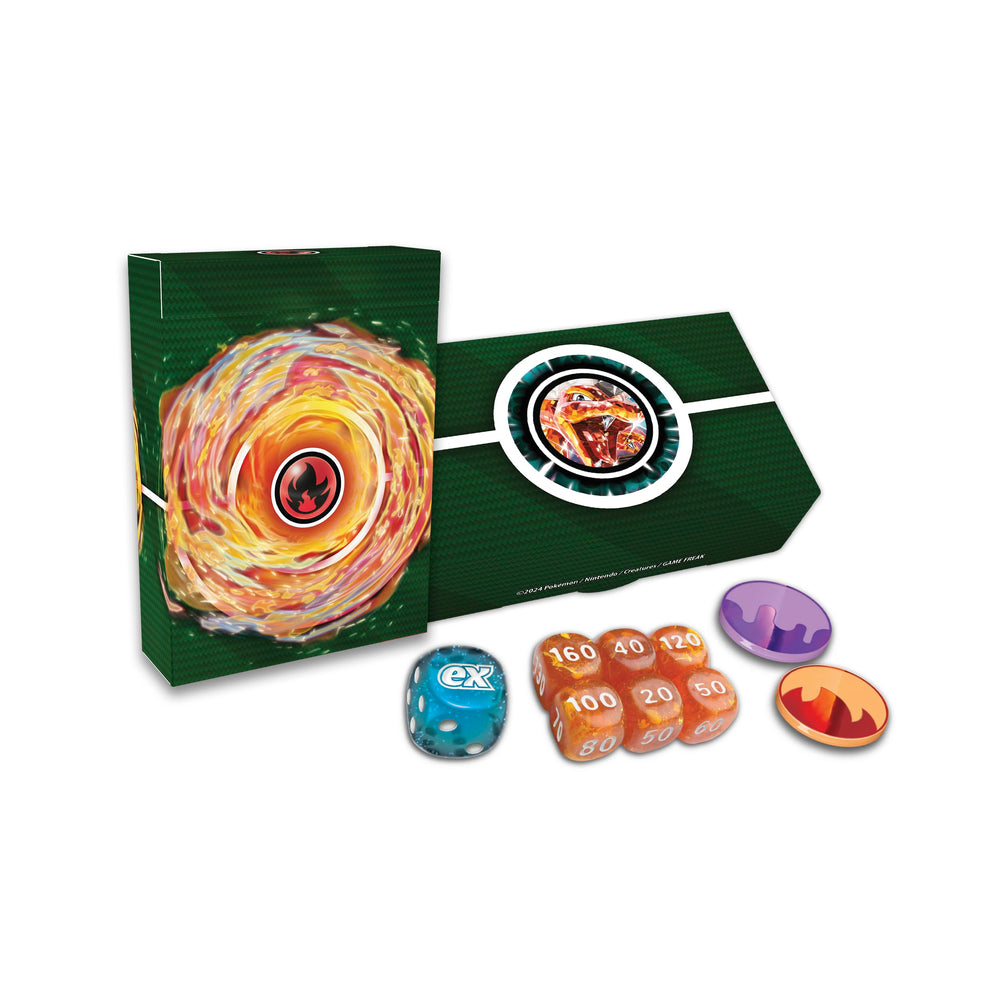 Pokemon Charizard ex League Battle Deck accessory box for storage
