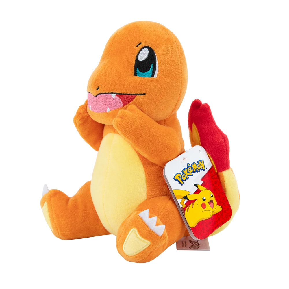 Pokémon Charmander plush ultra-soft fiber close-up for cozy play