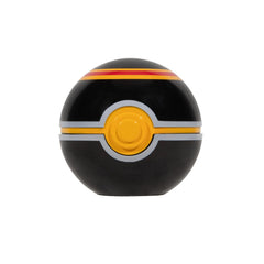 Level Ball and Poké Ball shown with the belt for authentic play visuals.