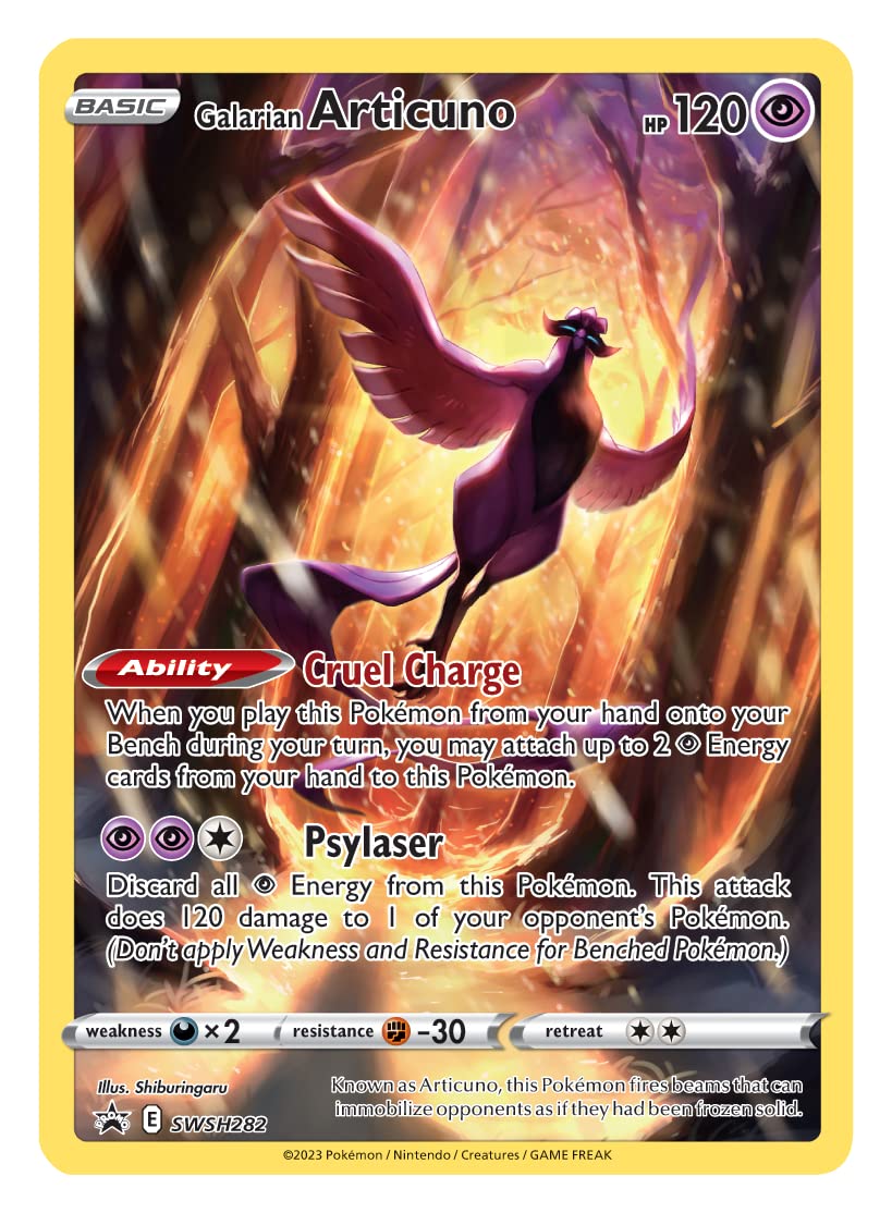 Code card for Pokémon TCG Live inside the Crown Zenith Tin.