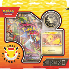 Pokémon Day 2026 Pikachu promo card with stamp for display and collection