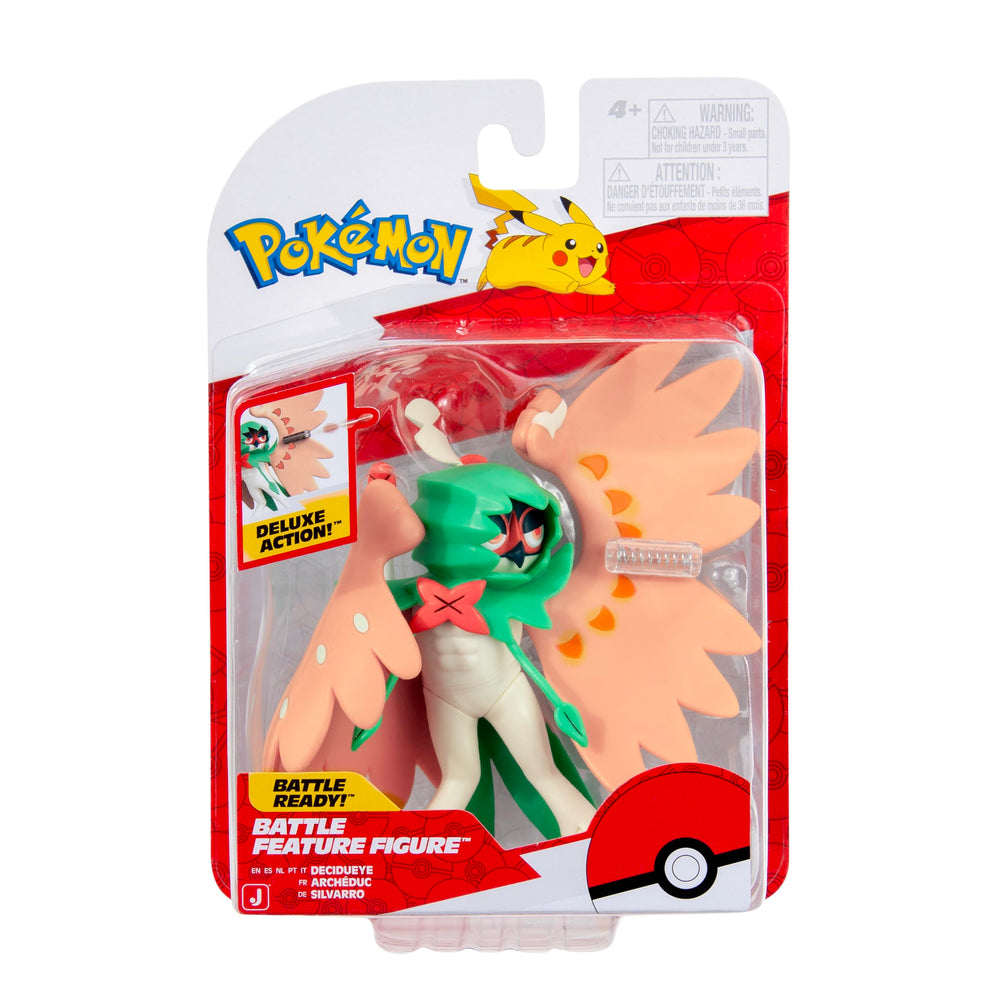 Pokemon Decidueye Battle Figure arrow launcher action for dynamic play