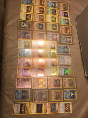 Pokémon energy and trainer cards present for deck building