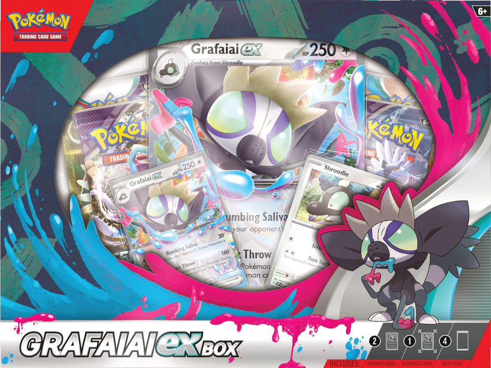 Shroodle foil promo card from Grafaiai ex Box, ideal for completing sets.
