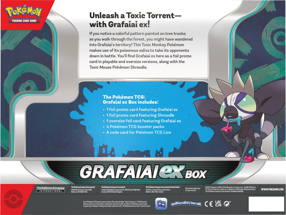 Grafaiai ex oversize foil card for display and collection.