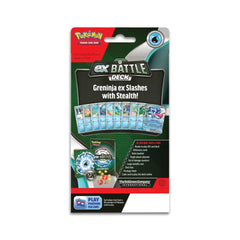 Greninja ex Battle Deck code card enables online play right away.