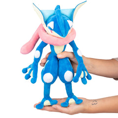 Soft, durable Greninja plush makes a great gift for fans.