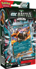 Pokémon Houndoom ex Battle Deck front view for immediate battles.