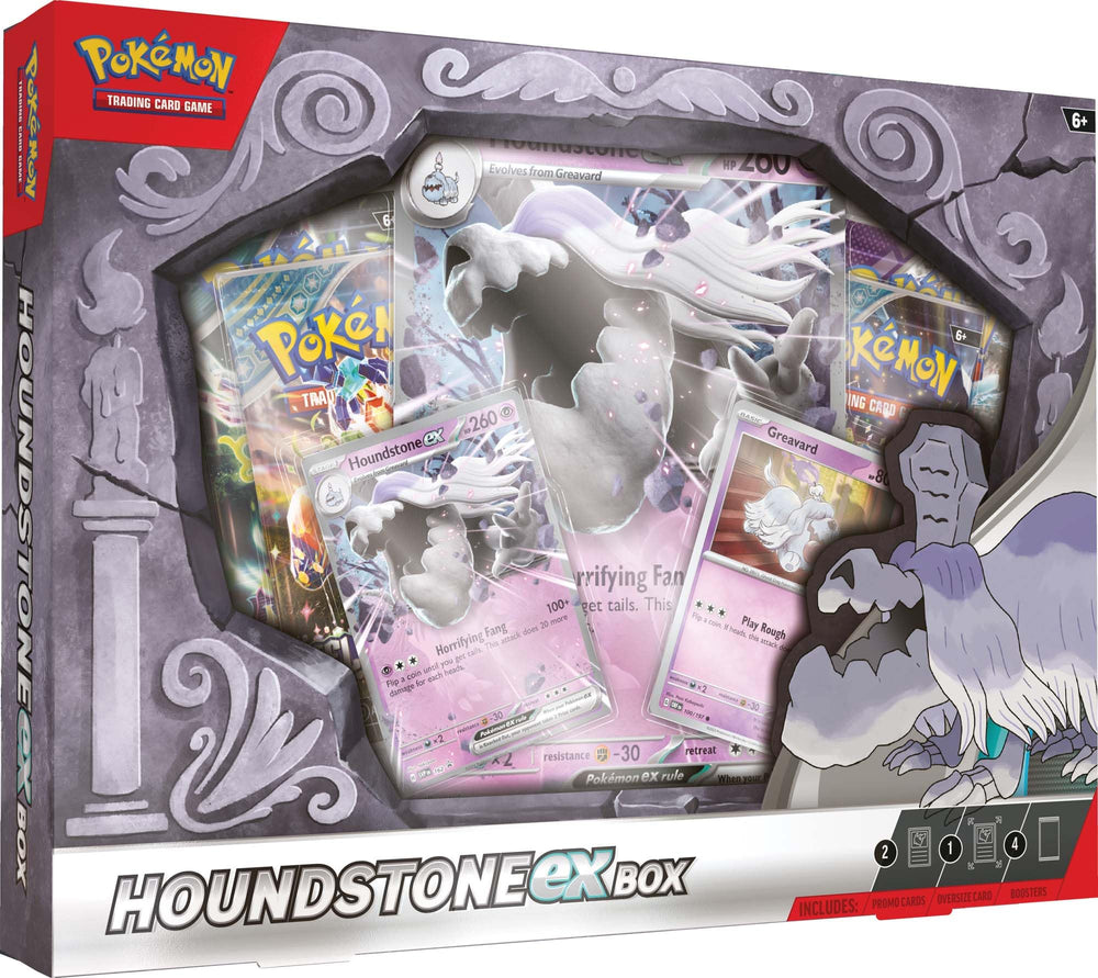 Pokémon Houndstone ex promo foil card for collectors and deck-building ideas