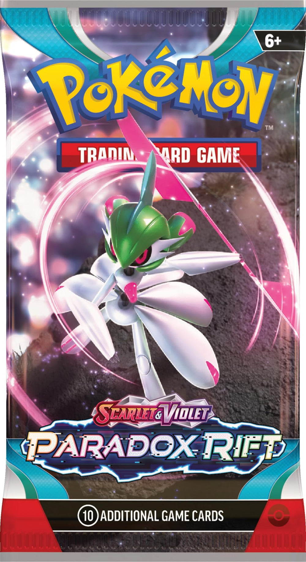 Pokemon Iron Hands EX card art highlighting a future Pokemon with power