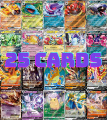 Pokémon Japanese V/EX 25 hits-only cover showing mint gradeable cards for collectors