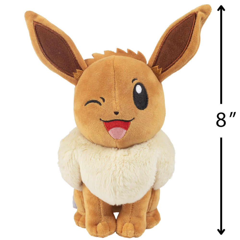 Pokémon Let's Go starter plush set ready for adventures.