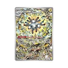 Pokemon Magneton SVP 159 Surging Spark promo card for collection display and trading