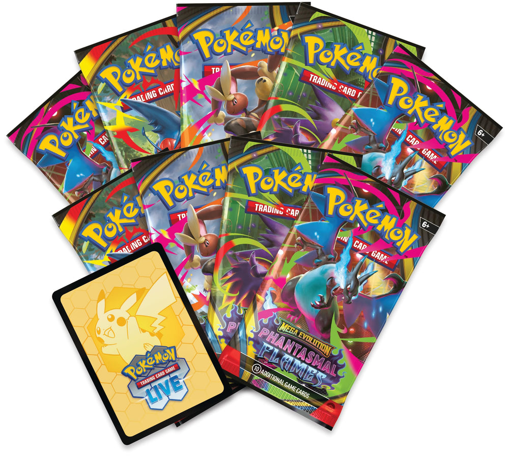 Phantasmal Flames card sleeves protect your collection during battles.