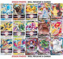 Pokemon non-duplicate selection in a polished bundle, perfect for collectors.