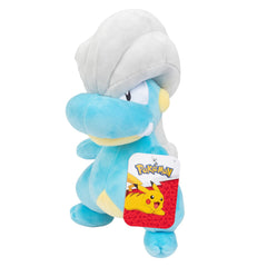 Official Pokémon merchandise Bagon plush, durable polyester, ready for long-lasting hugs.
