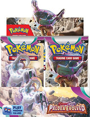 Pokemon Paldea Evolved booster packs opened showing inside contents and excitement.