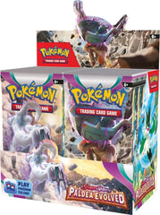 Pokemon Paldea Evolved ex collection promo card highlighting new ex cards.