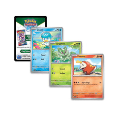 Pokémon Paldea Quaxly foil promo card ready for battles and collection