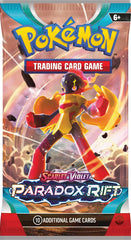 Pokémon Paradox Rift booster bundle ancient ex imagery emphasizes rare collectible potential