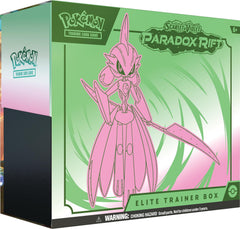 Pokemon Paradox Rift ETB foil promo Iron Valiant, ideal for collection and display
