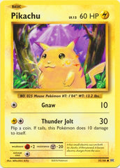 Pokemon Pikachu 35/108 XY Evolutions card, ideal for collection and display