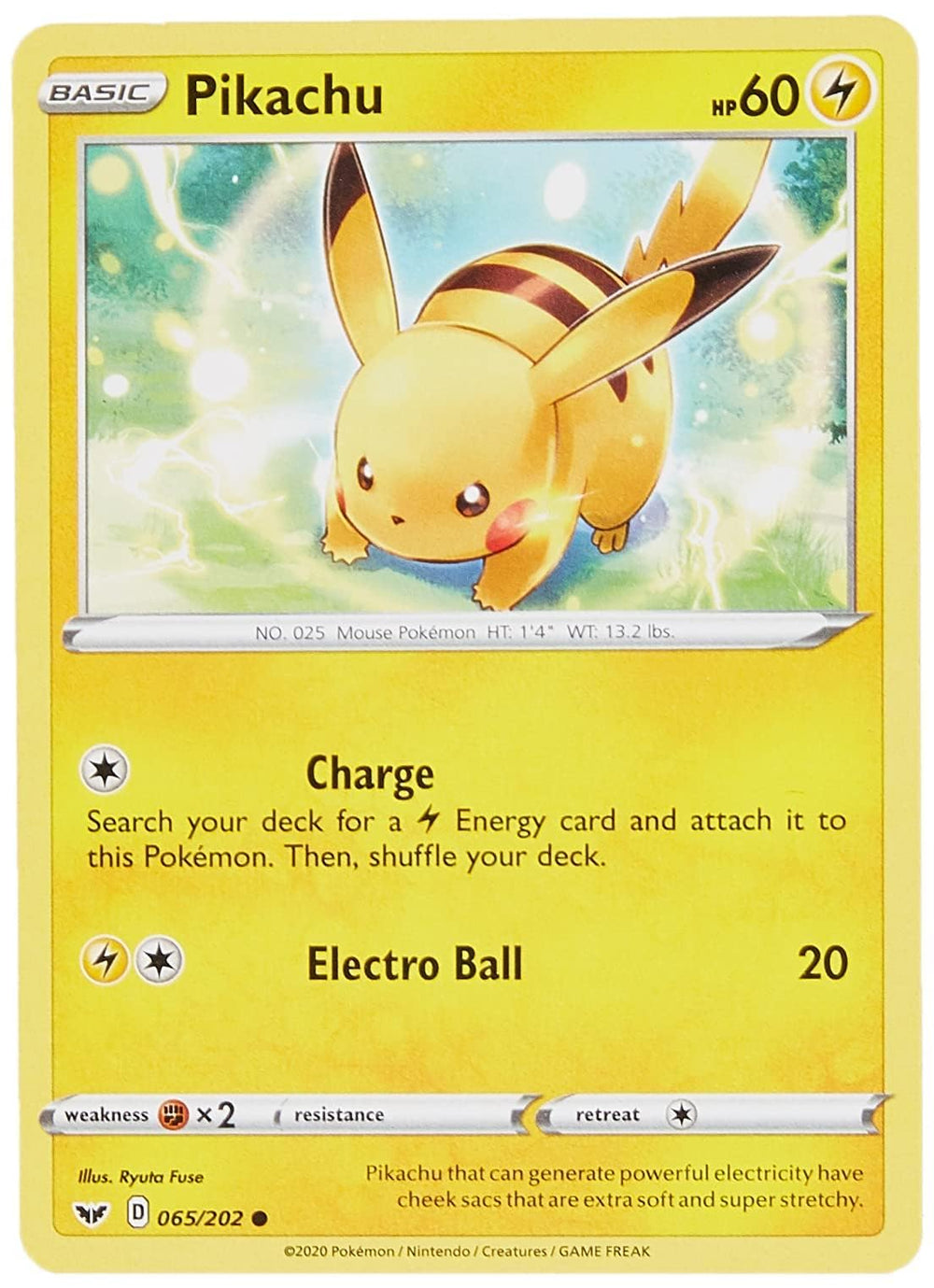 Pokemon Pikachu card assortment variant 2, great for adding to a deck or display