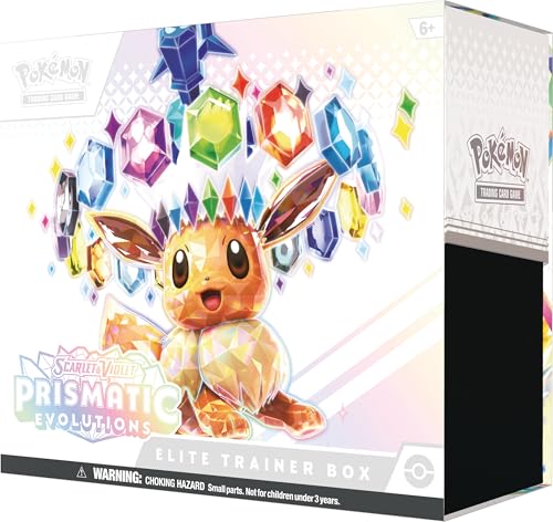 Pokémon Prismatic Evolutions ETB Eevee sleeves provide protection and display-worthy art.