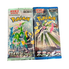 Pokémon random japanese booster pack 4 packaging, perfect for gifting or trading.