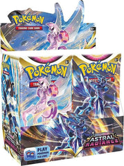 Pokémon SAS10 Astral Radiance booster pack back reveals card backs and design