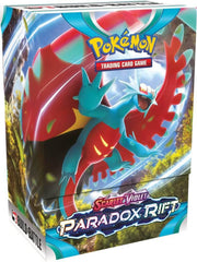 Pokémon Scarlet & Violet 4 Paradox Rift booster front view showcases four packs for collection expansion